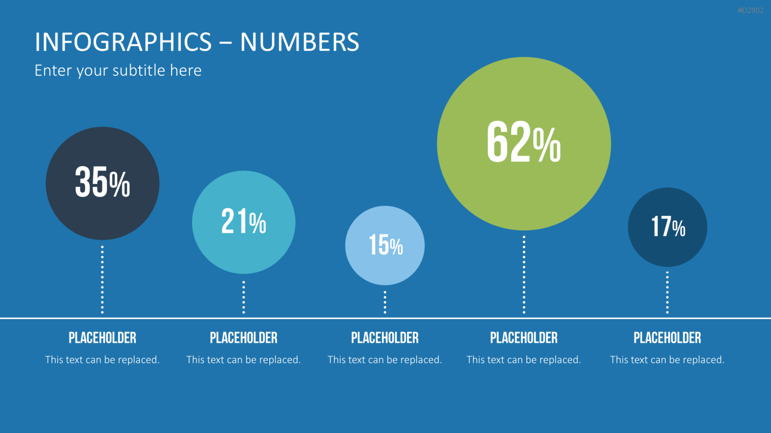 Infografiken Zahlen PowerPoint-Vorlage