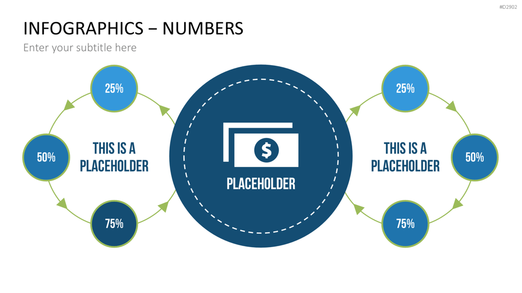 Infografiken Zahlen PowerPoint-Vorlage