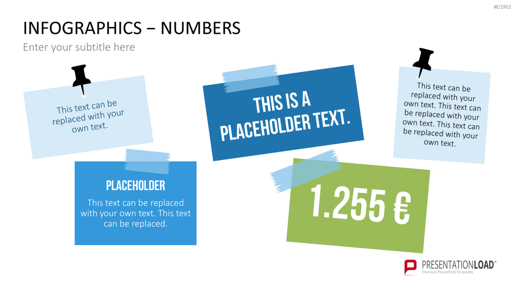 Infografiken Zahlen PowerPoint-Vorlage