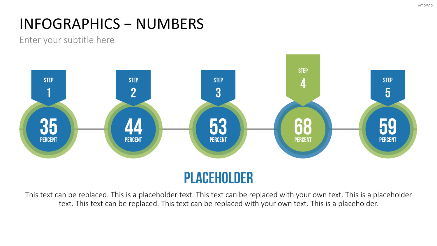 Infografiken Zahlen PowerPoint-Vorlage