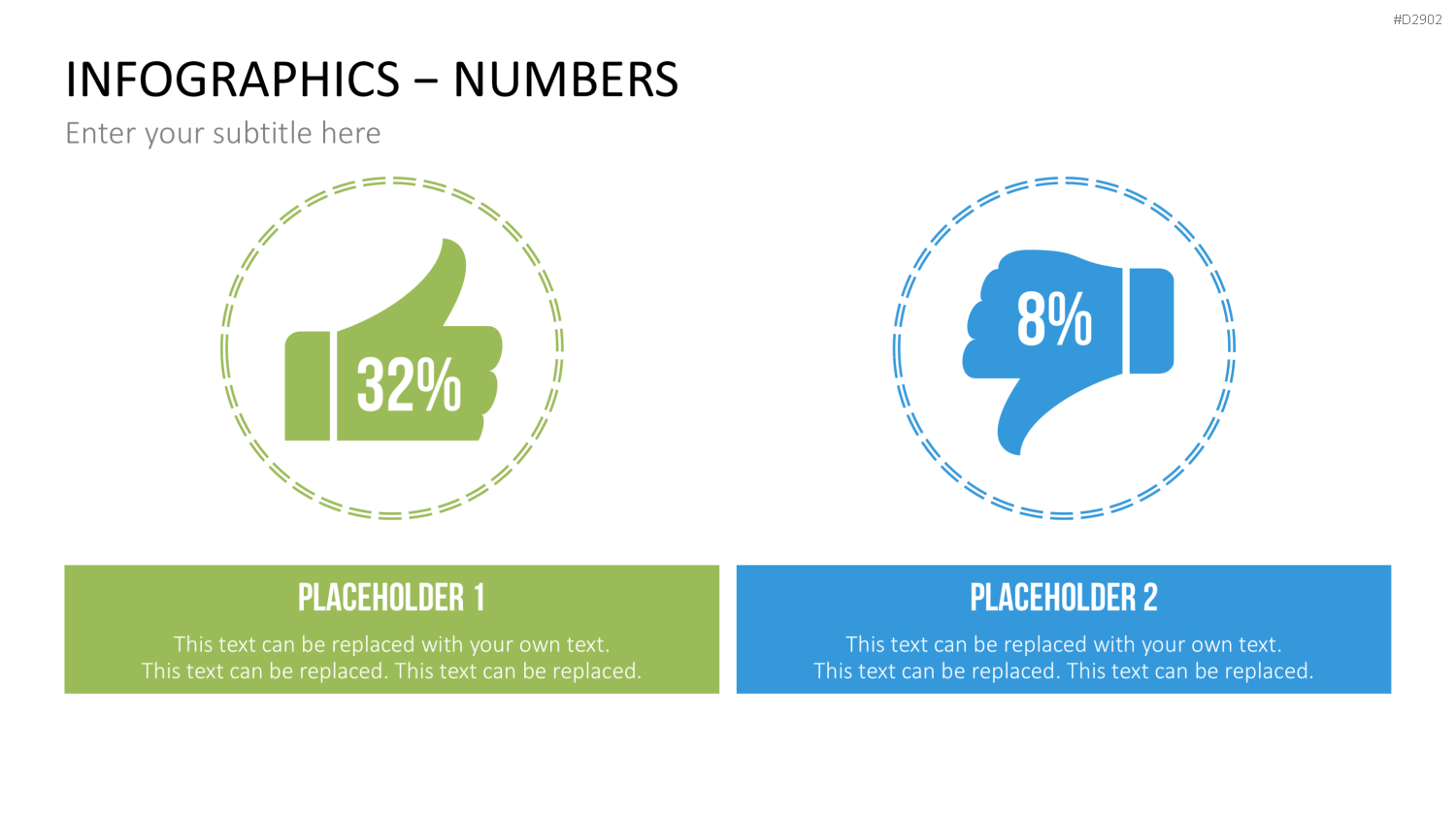 Infografiken Zahlen PowerPoint-Vorlage