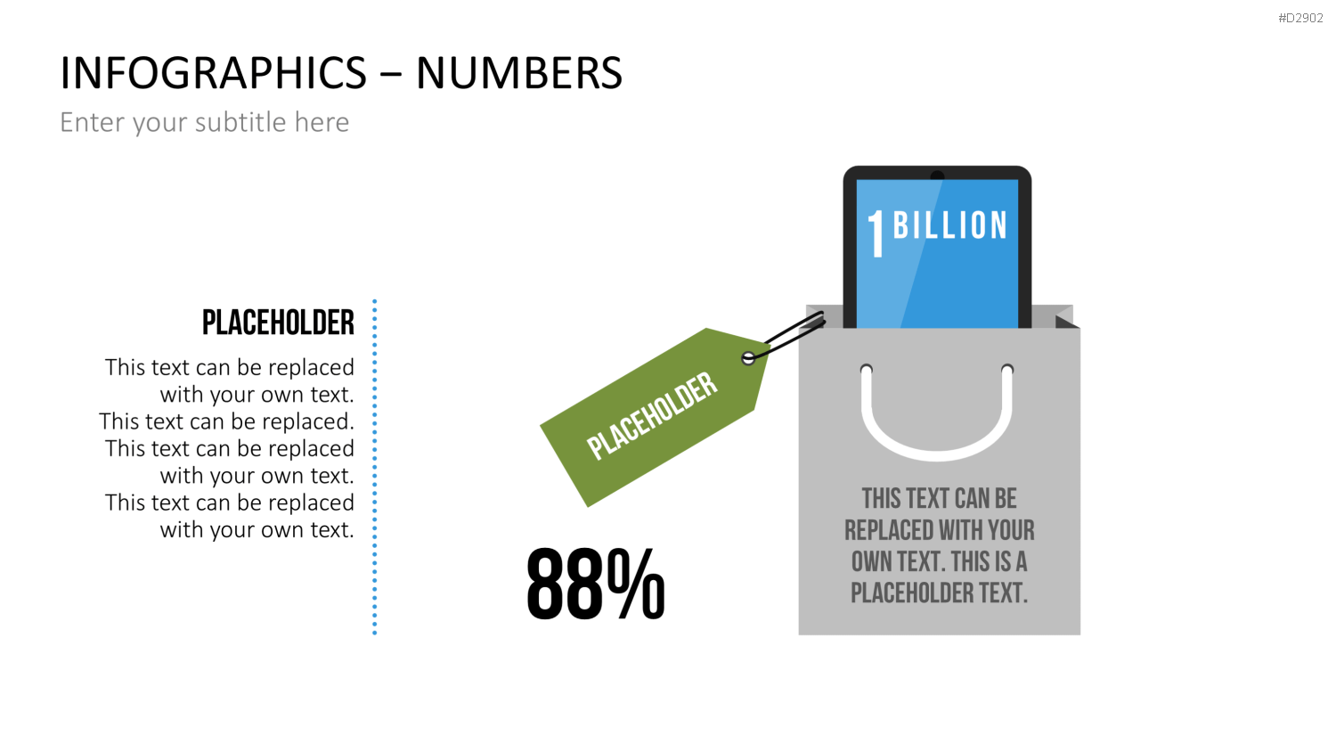 Infografiken Zahlen PowerPoint-Vorlage