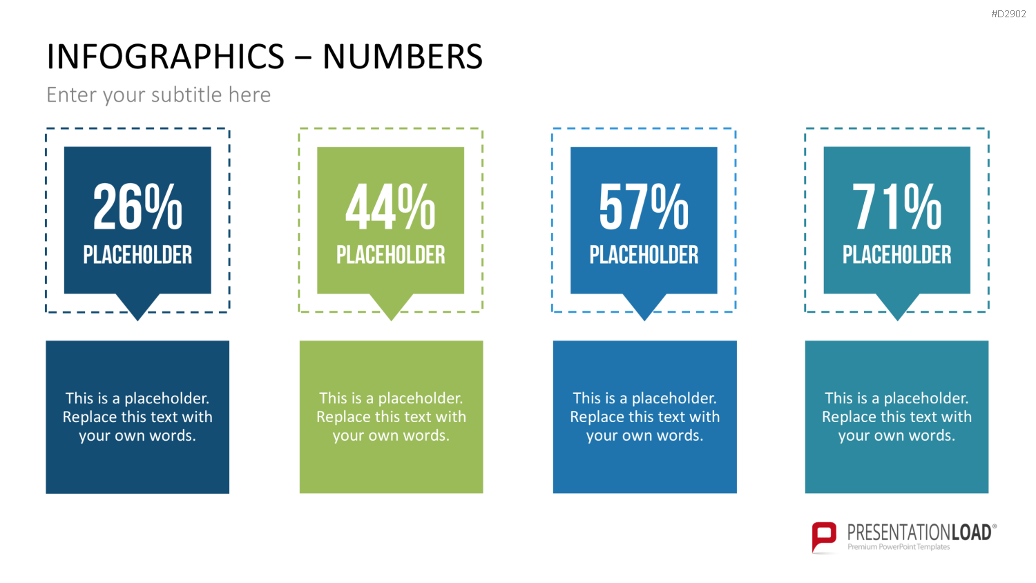 Infografiken Zahlen PowerPoint-Vorlage