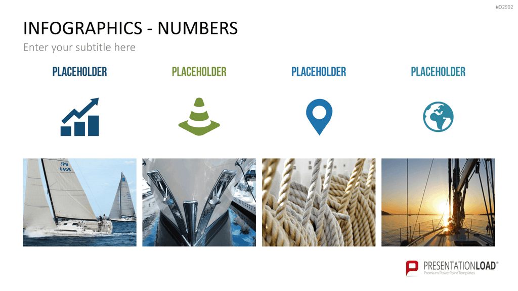 Infografiken Zahlen PowerPoint-Vorlage