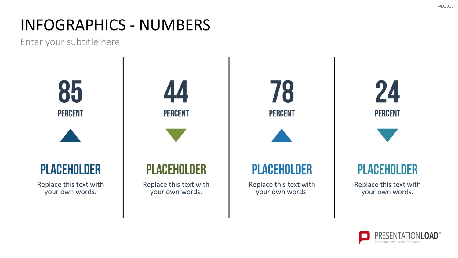 Infografiken Zahlen PowerPoint-Vorlage