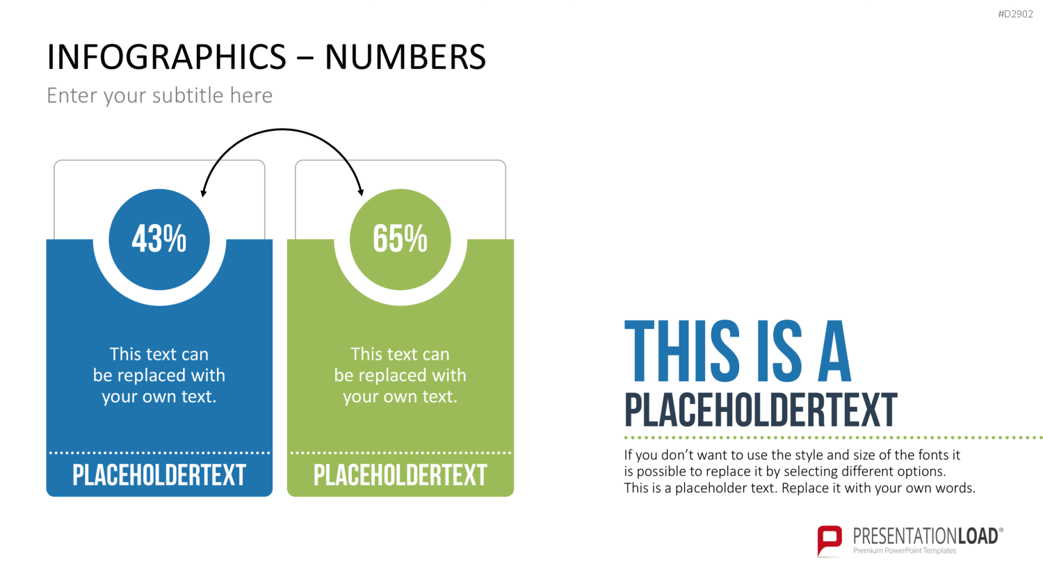 Infografiken Zahlen PowerPoint-Vorlage