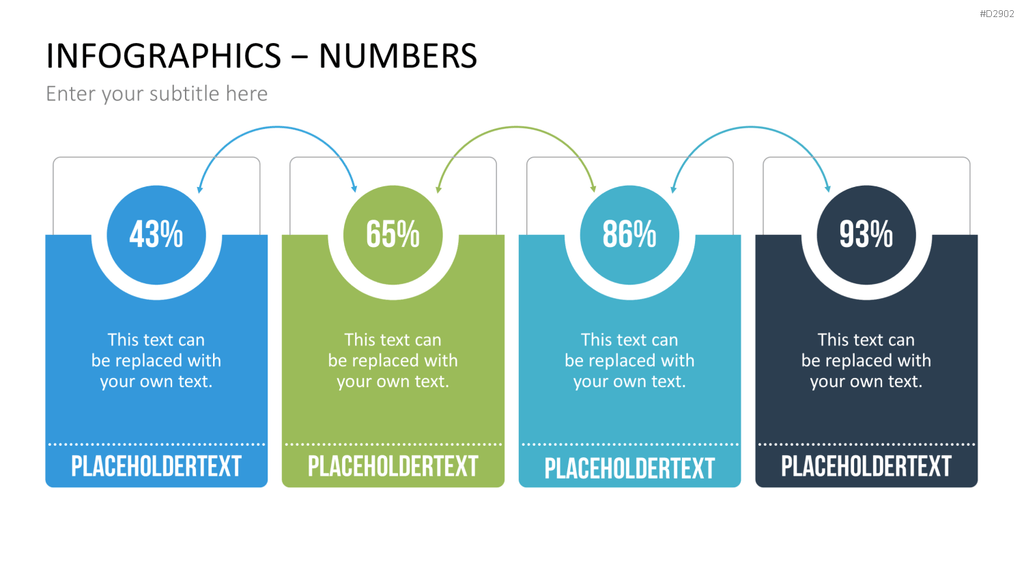 Infografiken Zahlen PowerPoint-Vorlage