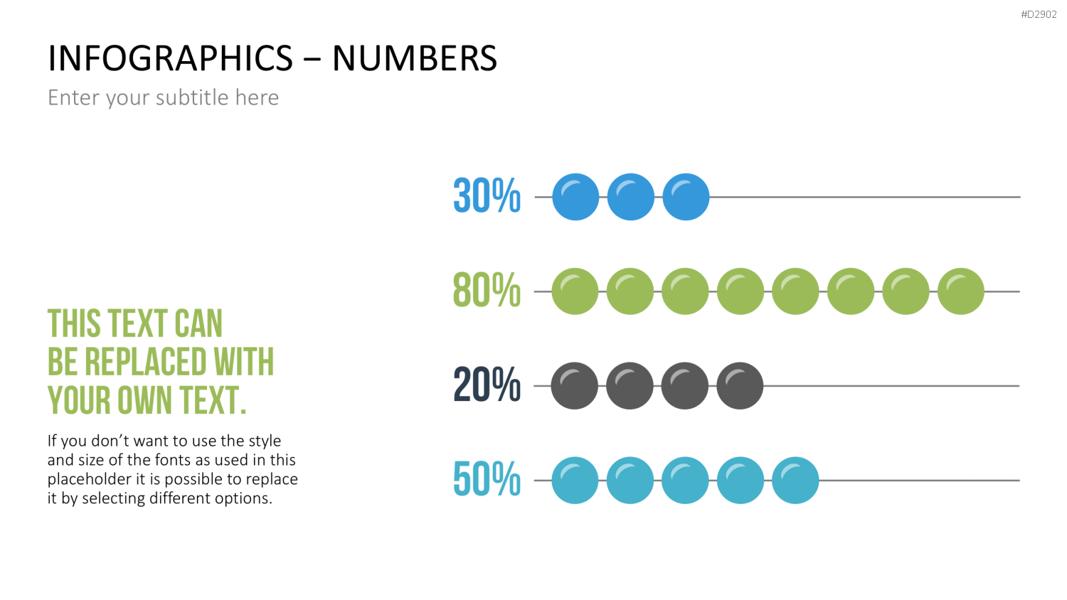 Infografiken Zahlen PowerPoint-Vorlage
