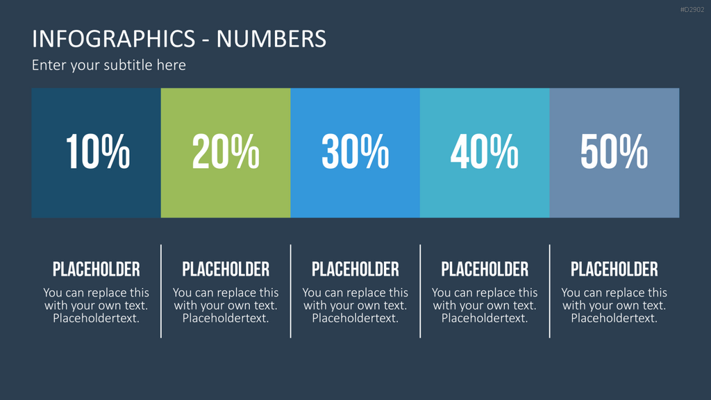 Infografiken Zahlen PowerPoint-Vorlage
