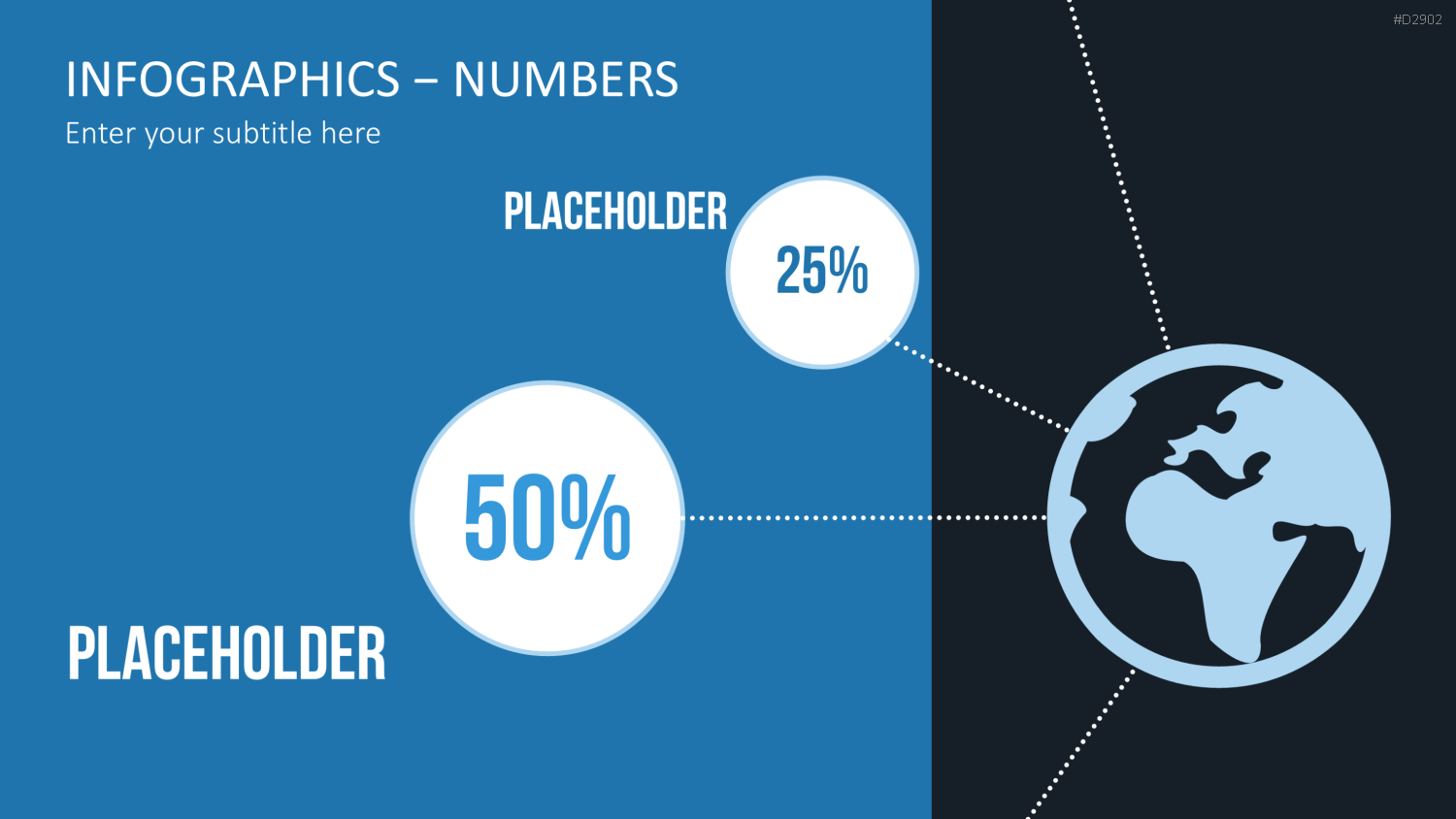 Infografiken Zahlen PowerPoint-Vorlage