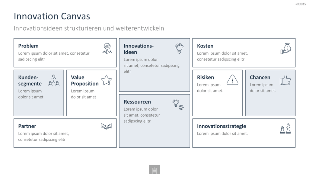 Innovation Kreativität Bundle PowerPoint-Vorlage