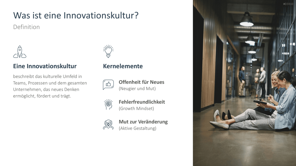 Innovationskultur PowerPoint-Vorlage