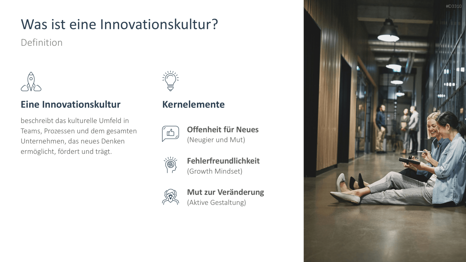 Innovationskultur PowerPoint-Vorlage