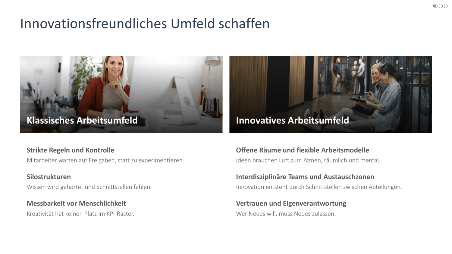 Innovationskultur PowerPoint-Vorlage