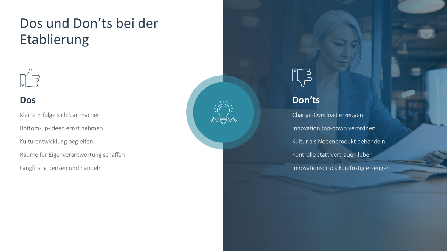 Innovationskultur PowerPoint-Vorlage