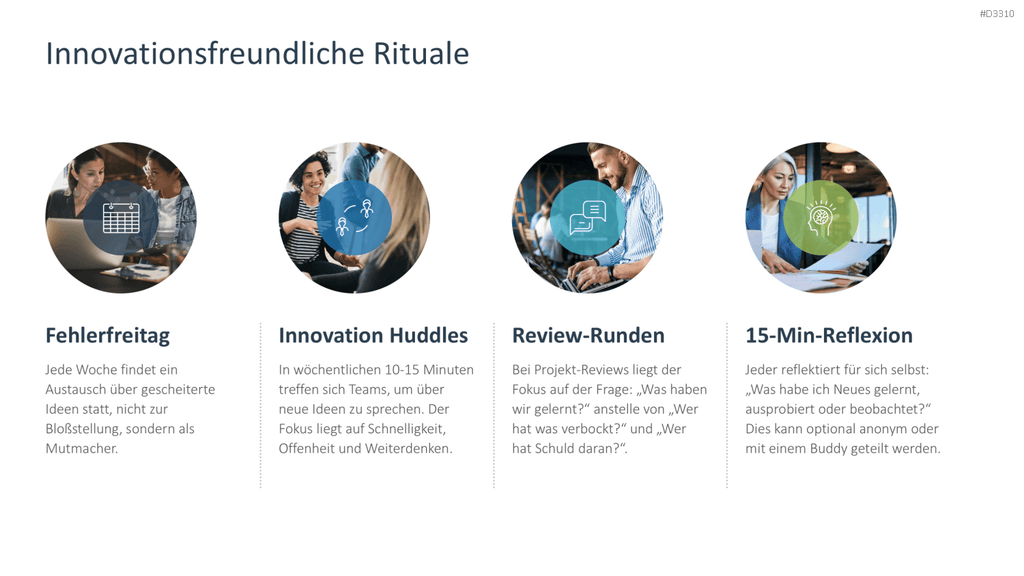 Innovationskultur PowerPoint-Vorlage