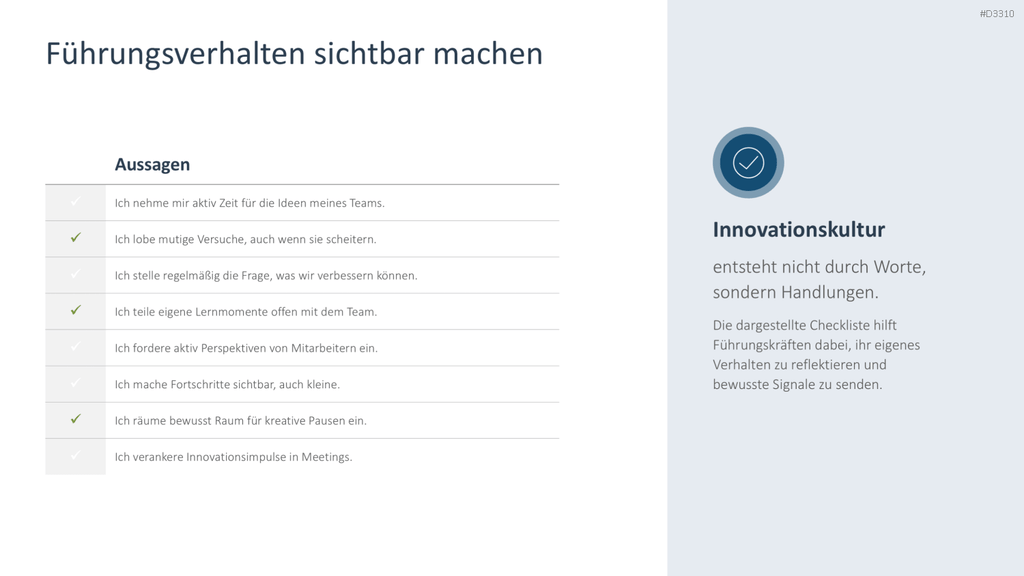 Innovationskultur PowerPoint-Vorlage