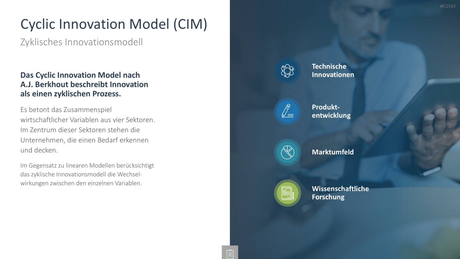 Innovationsmanagement-Toolbox PowerPoint-Vorlage