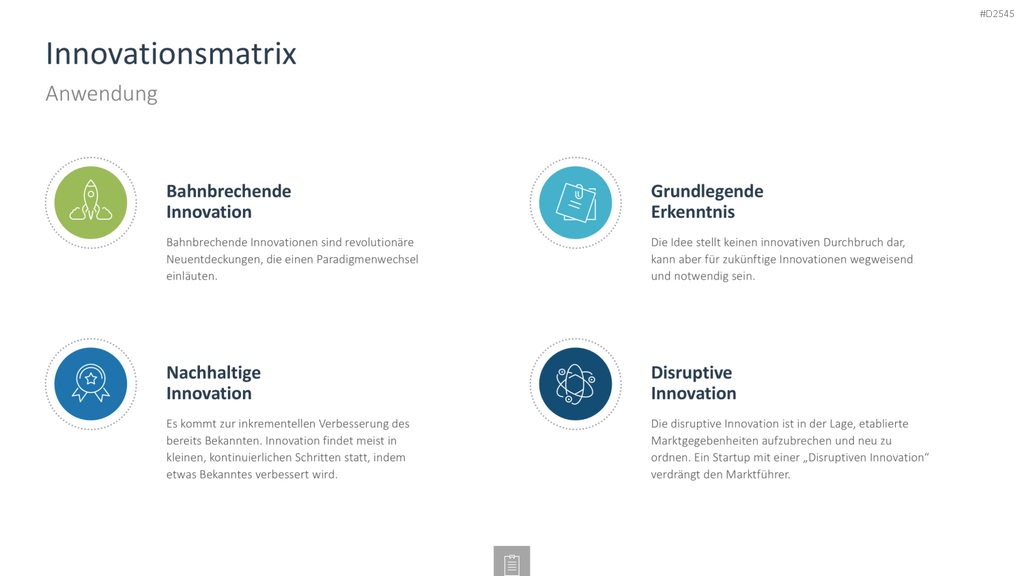 Innovationsmanagement-Toolbox PowerPoint-Vorlage