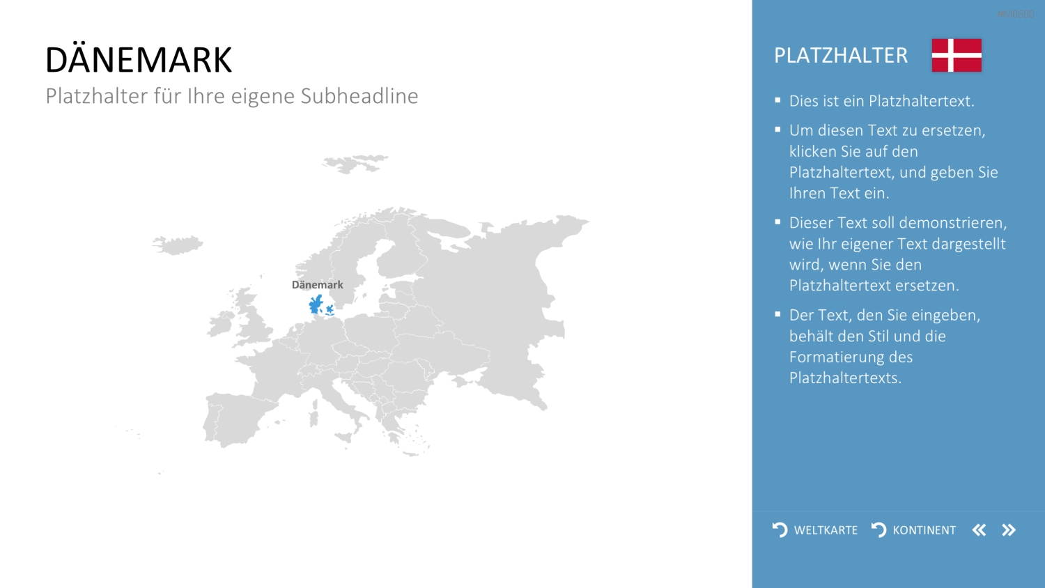 Interaktive Weltkarte PowerPoint-Vorlage