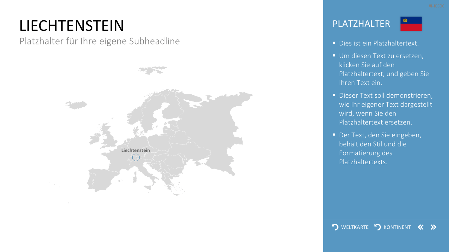 Interaktive Weltkarte PowerPoint-Vorlage