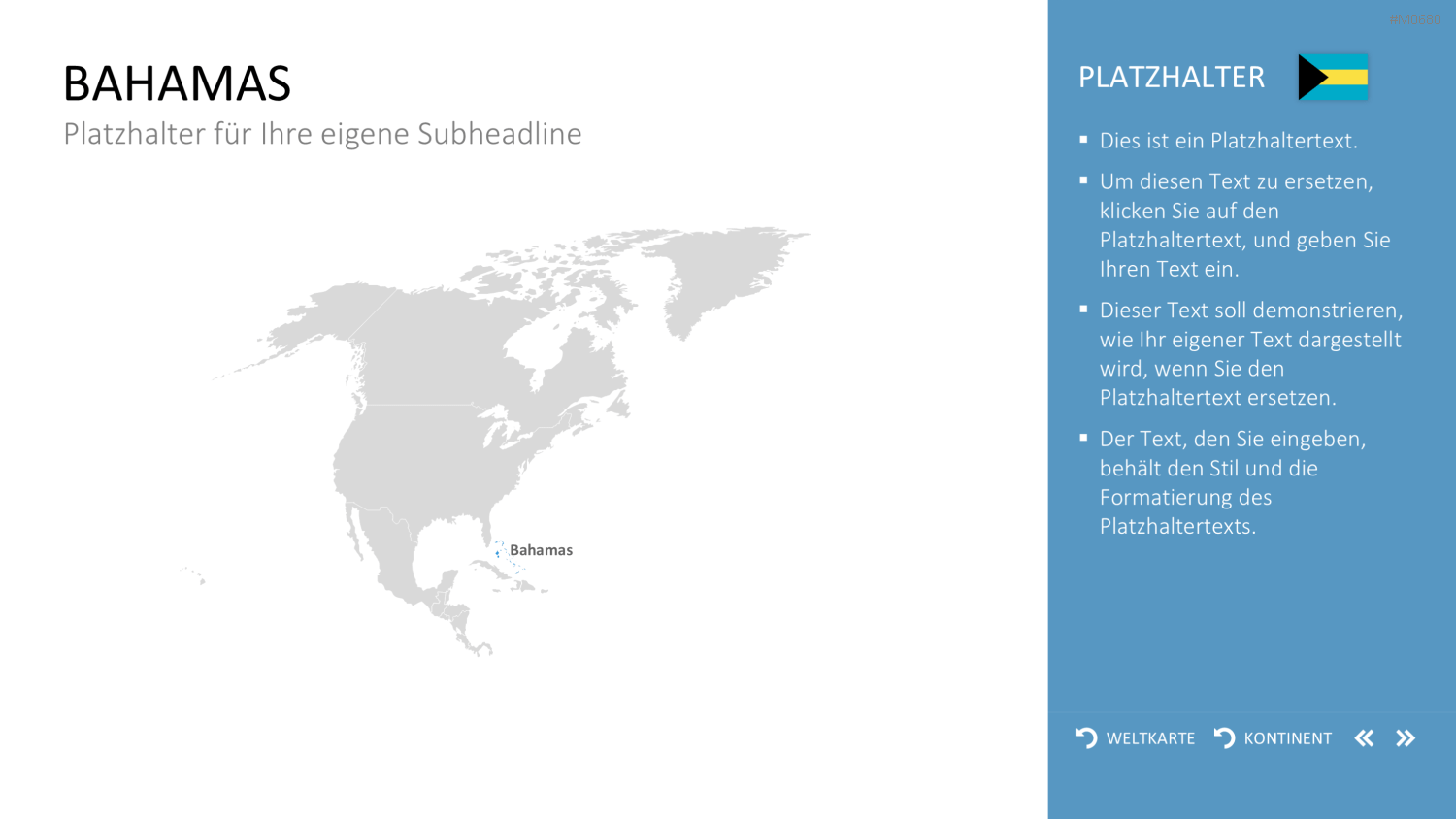 Interaktive Weltkarte PowerPoint-Vorlage