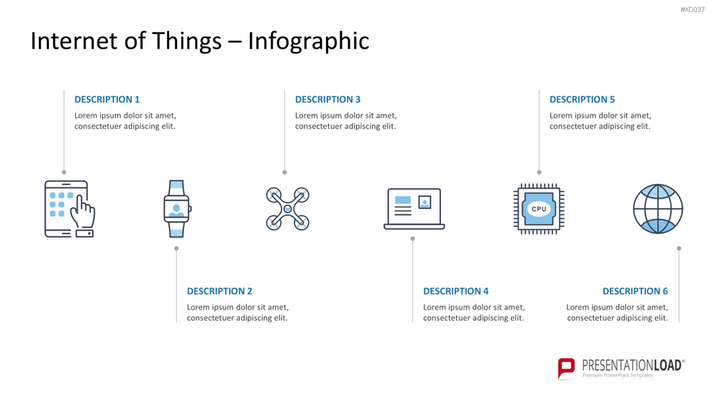 Internet der Dinge Bundle PowerPoint-Vorlage