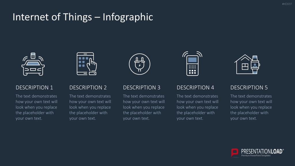 Internet der Dinge Bundle PowerPoint-Vorlage