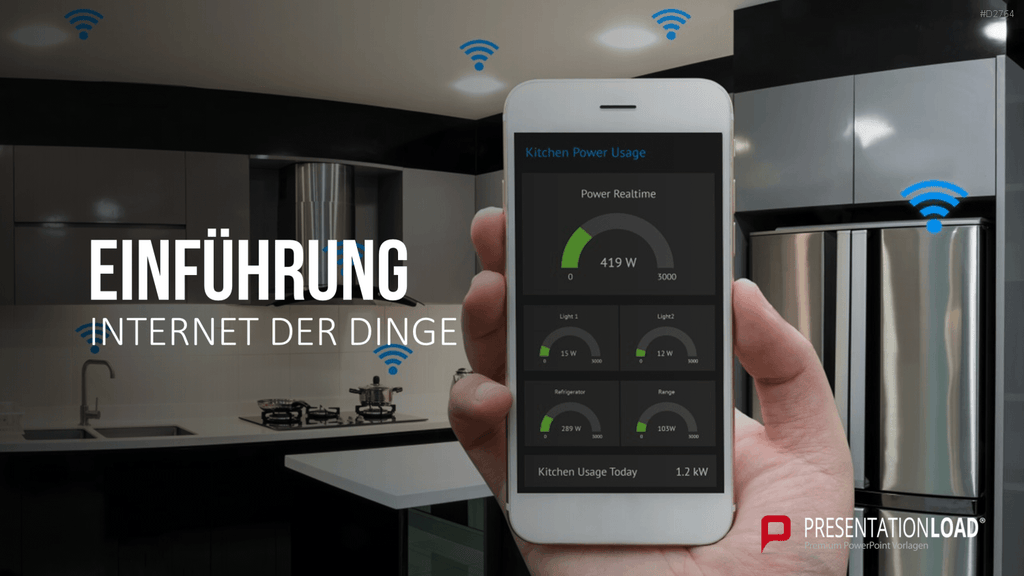 Internet der Dinge PowerPoint-Vorlage