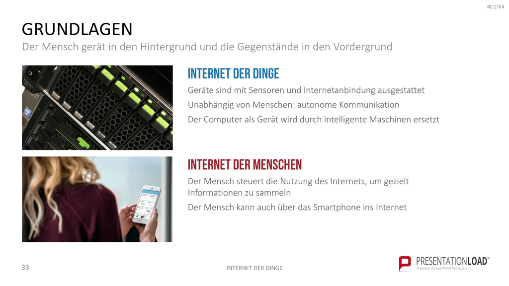 Internet der Dinge PowerPoint-Vorlage