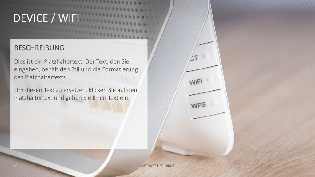 Internet der Dinge PowerPoint-Vorlage