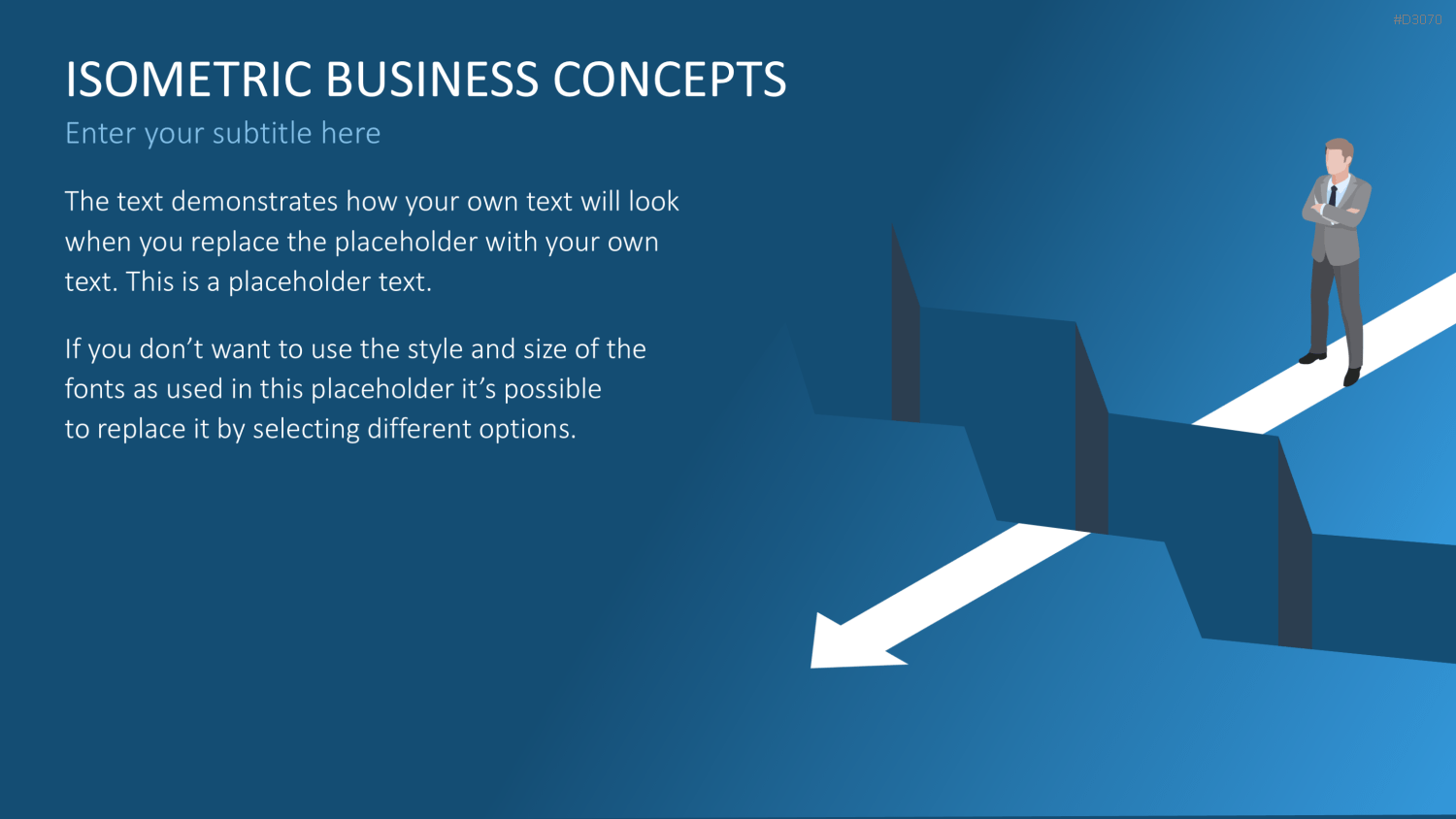 Isometrische Business-Grafiken PowerPoint-Vorlage