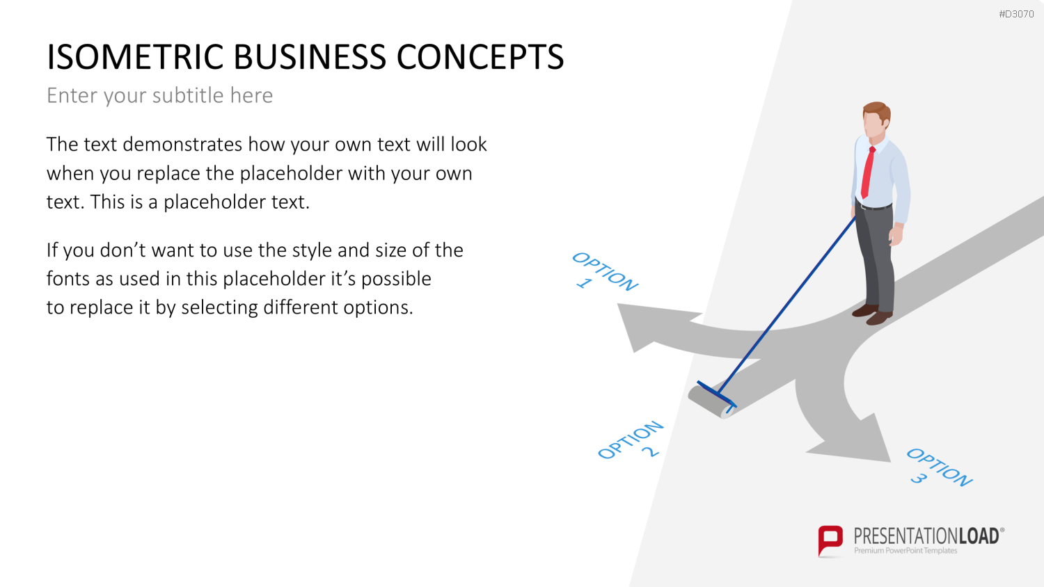 Isometrische Business-Grafiken PowerPoint-Vorlage