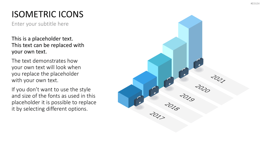 Isometric Icons PowerPoint-Vorlage