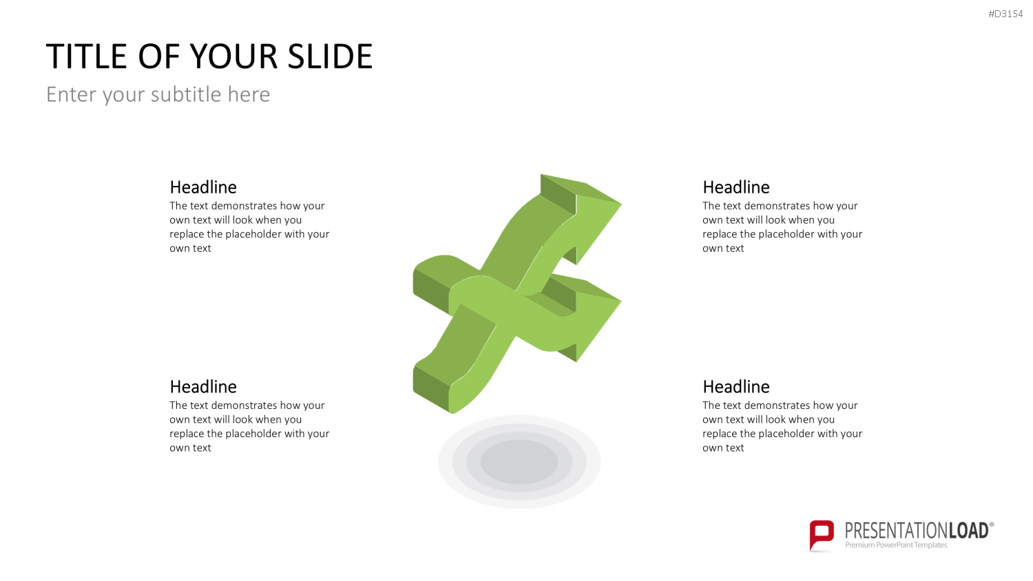 Isometric Icons PowerPoint-Vorlage