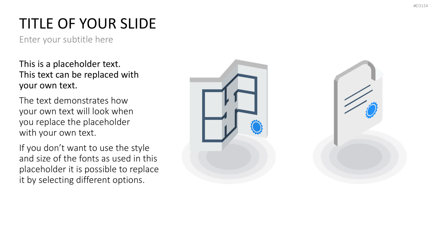 Isometric Icons PowerPoint-Vorlage