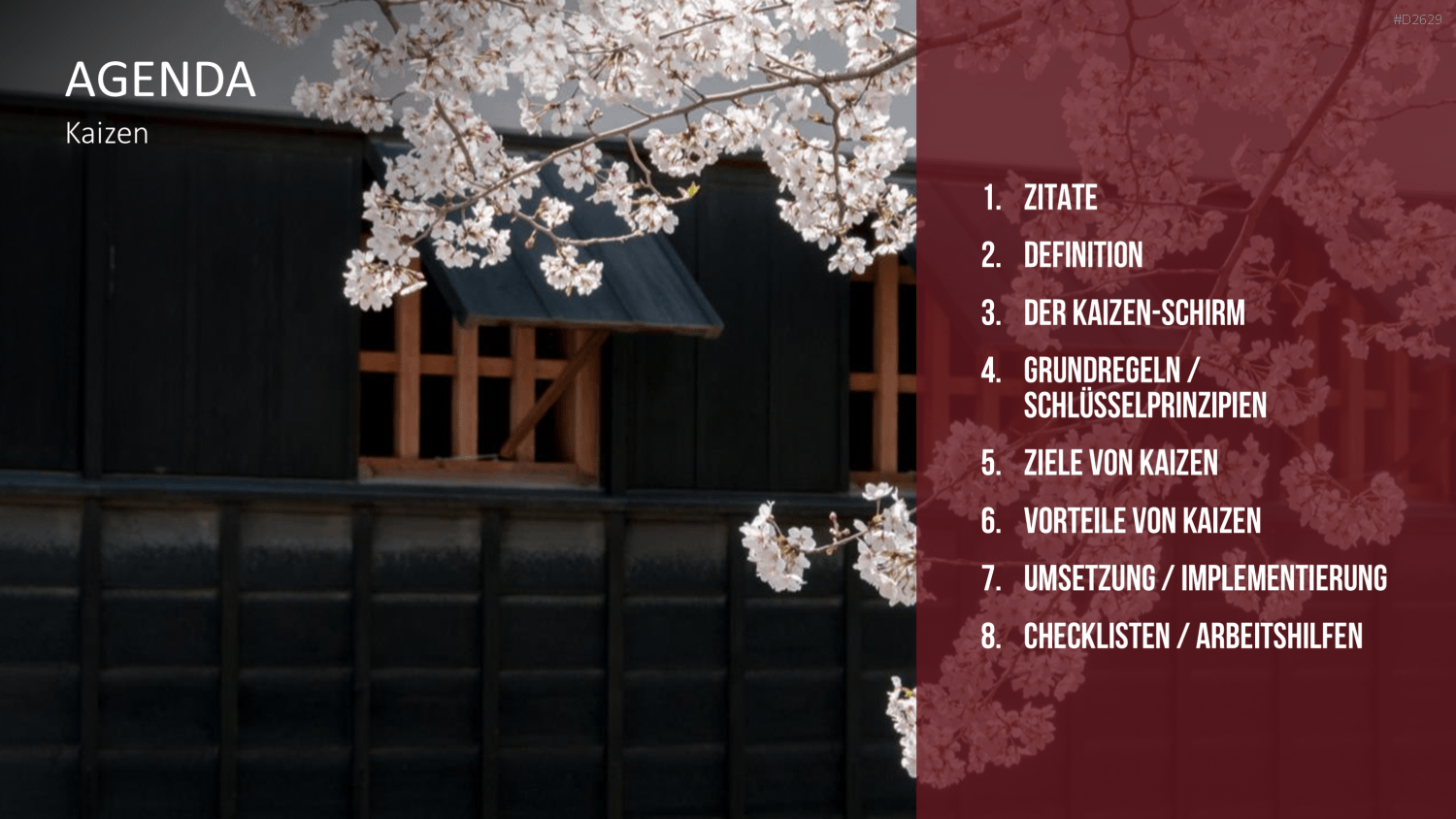 Kaizen PowerPoint-Vorlage