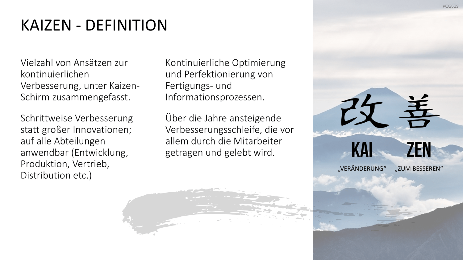 Kaizen PowerPoint-Vorlage