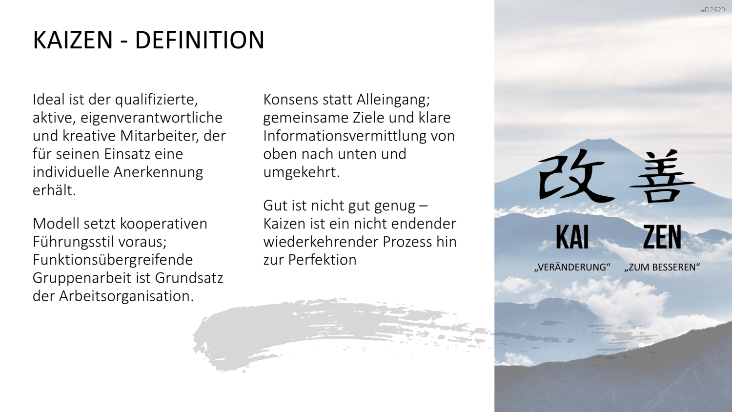 Kaizen PowerPoint-Vorlage