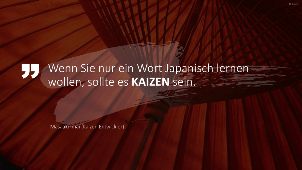 Kaizen PowerPoint-Vorlage
