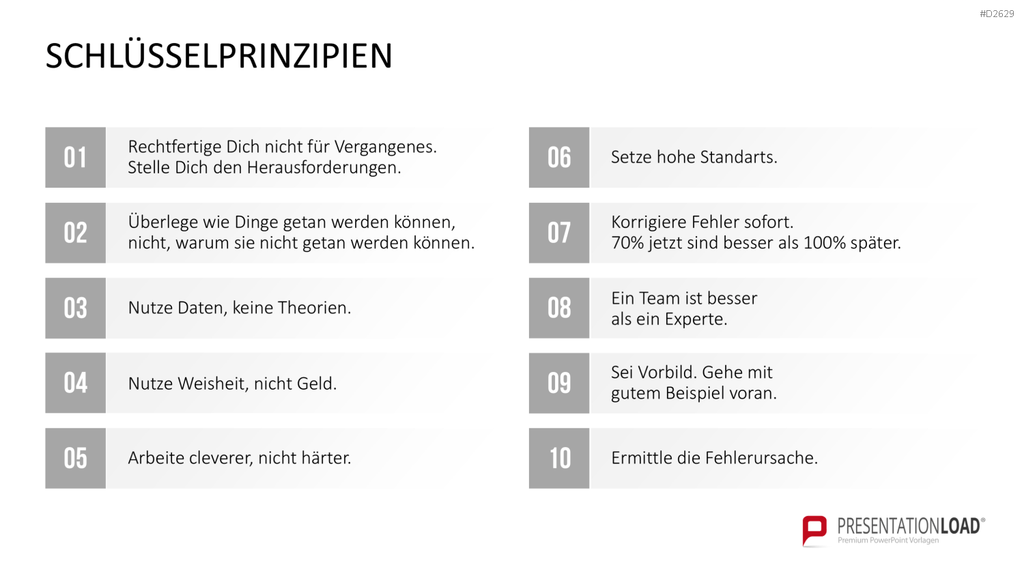 Kaizen PowerPoint-Vorlage
