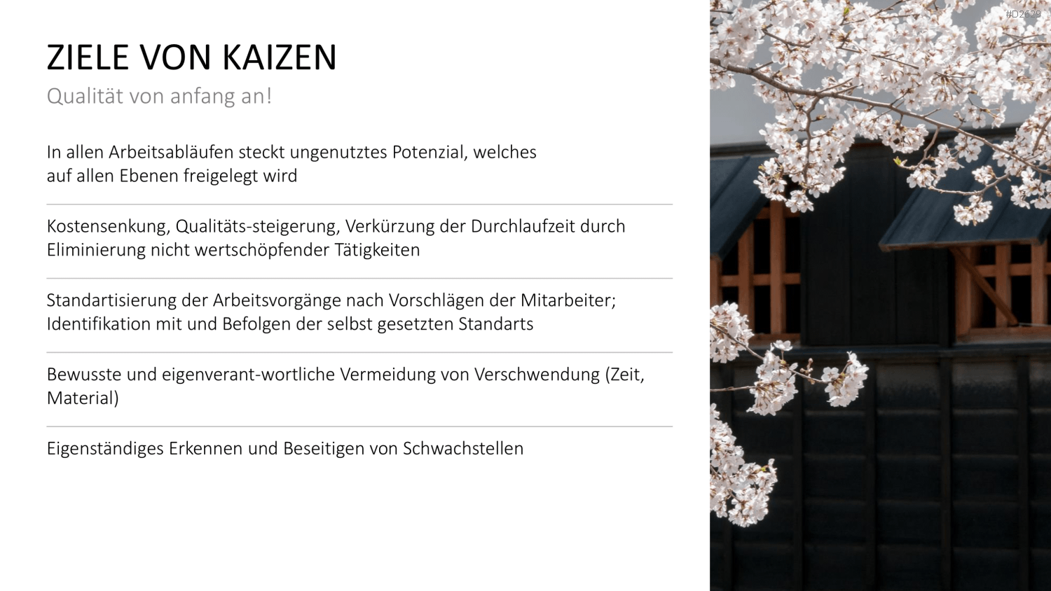 Kaizen PowerPoint-Vorlage