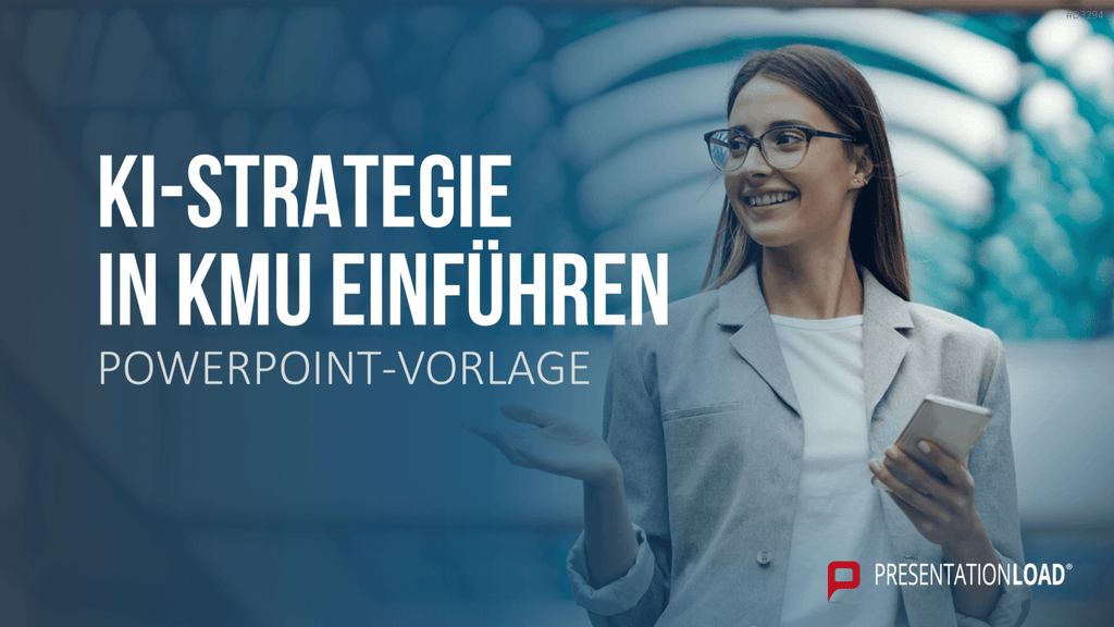 KI-Strategie in KMU einführen PowerPoint-Vorlage
