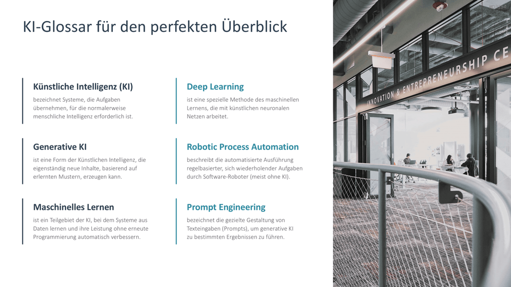 KI-Strategie in KMU einführen PowerPoint-Vorlage