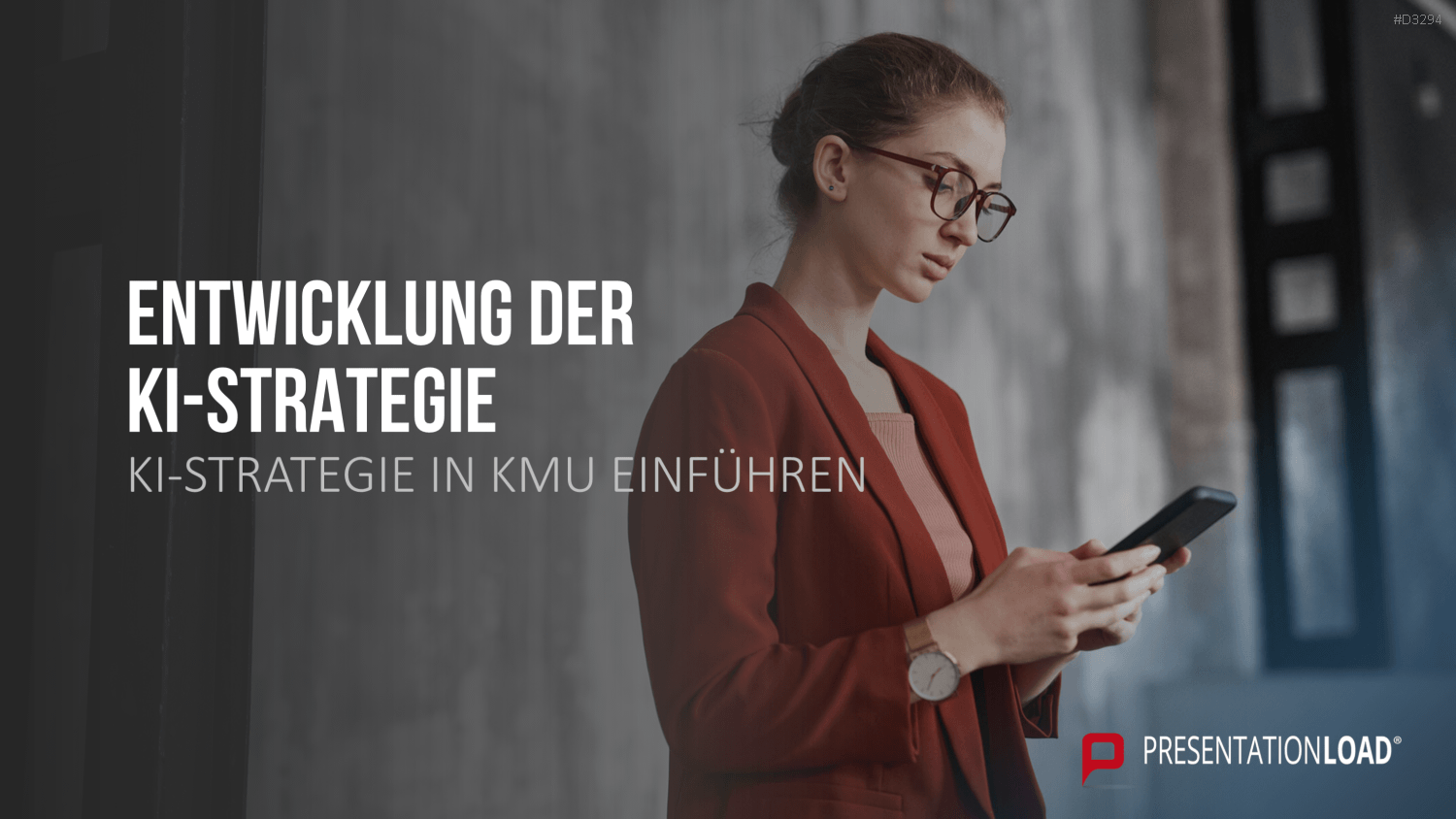 KI-Strategie in KMU einführen PowerPoint-Vorlage