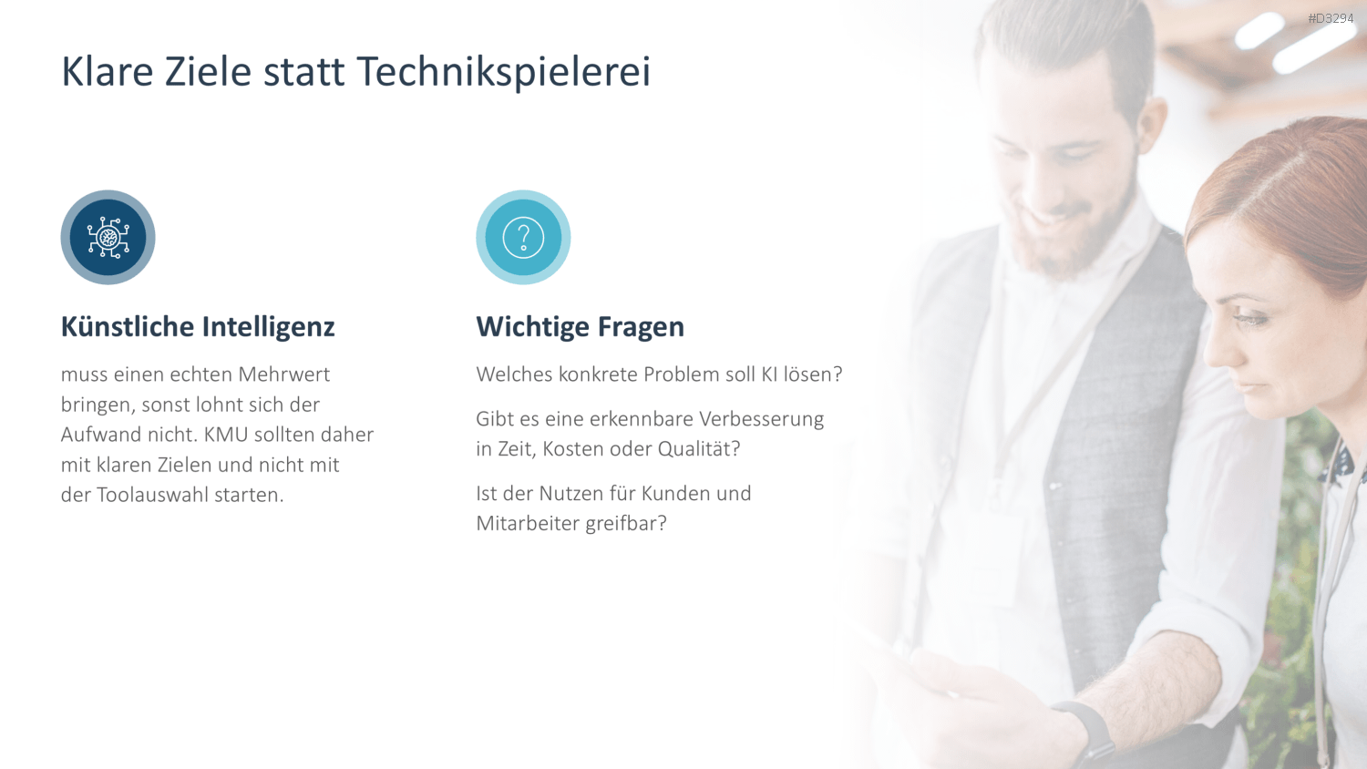 KI-Strategie in KMU einführen PowerPoint-Vorlage