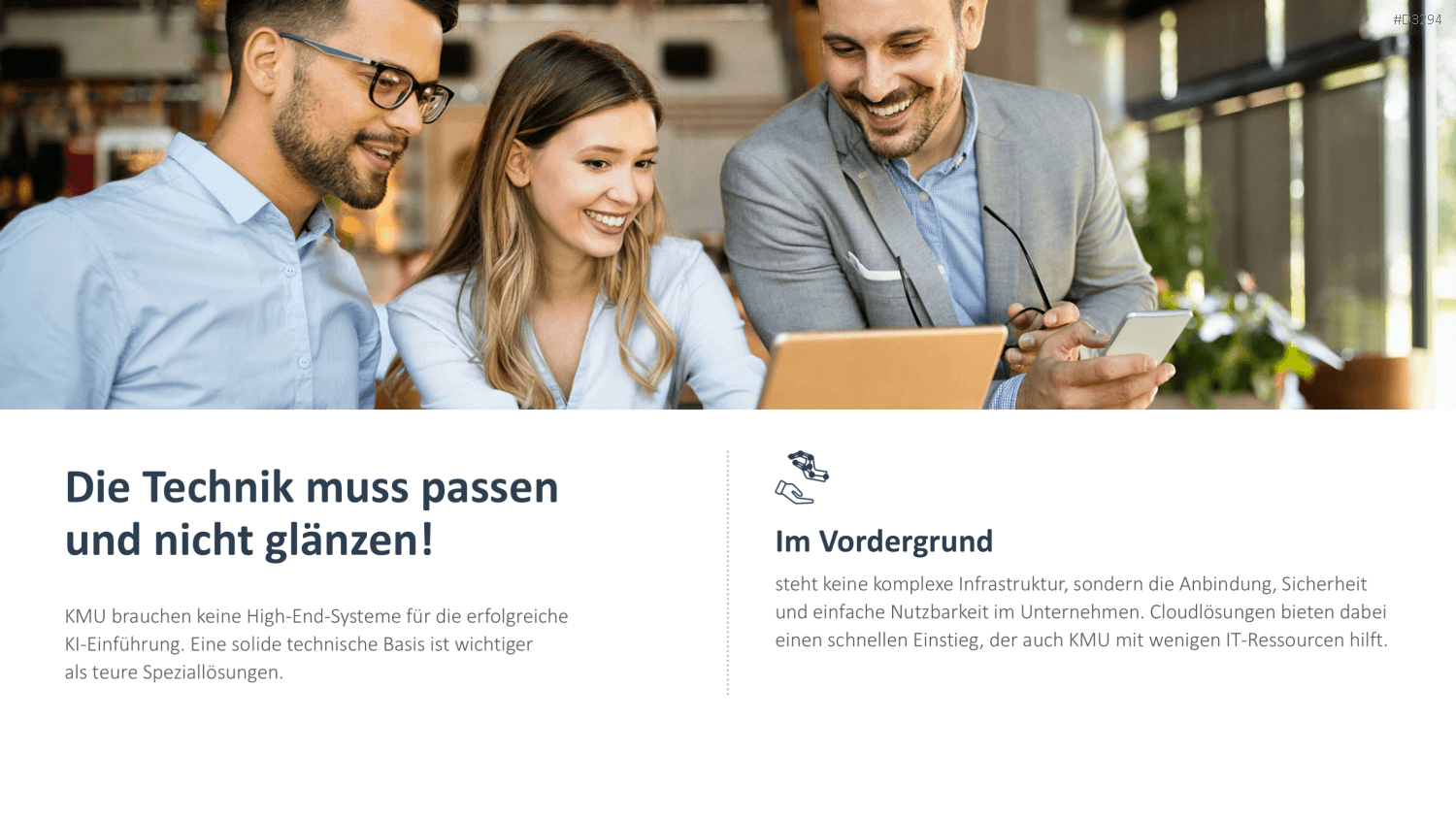 KI-Strategie in KMU einführen PowerPoint-Vorlage