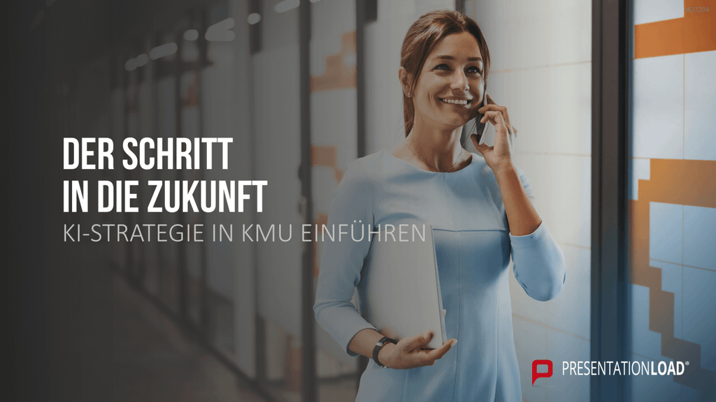 KI-Strategie in KMU einführen PowerPoint-Vorlage