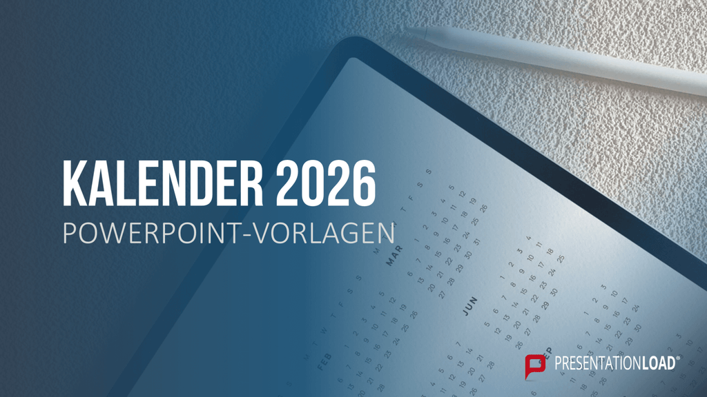 Kalender 2026 PowerPoint-Vorlage