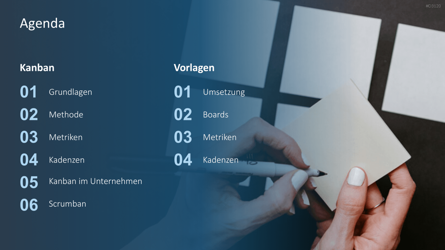 Kanban PowerPoint-Vorlage